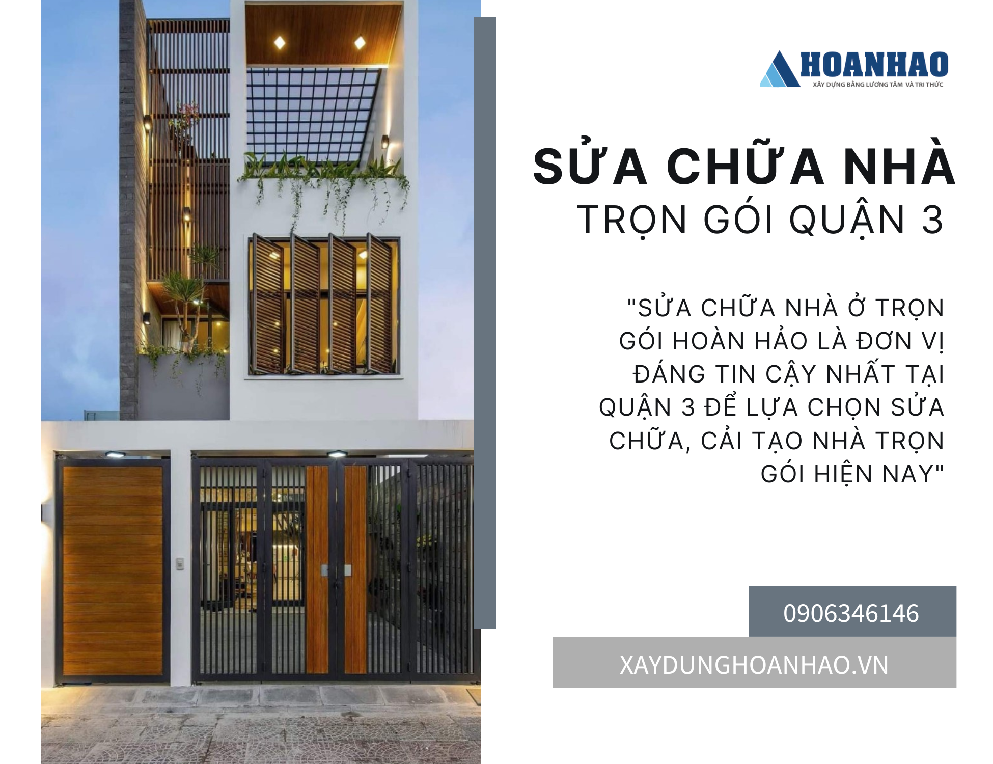 nâng cấp nhà ở trọn gói quận 3